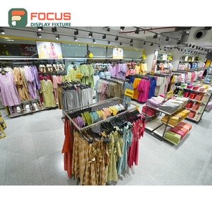 One-Stop Service Retail Outlet Stainless Steel Display Counter Odm Supplier Fashion Store - Product Image 4