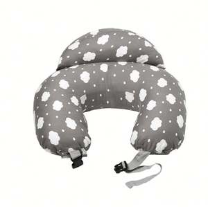 Almohada de Lactancia con Correa Ajustable en la Cintura, Almohadas Ergonómicas para Alimentar al Bebé con Funda de Algodón Lavable y Extraíble - Product Image 6