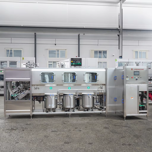 Automático 300BPH 5 galones botella barril lavadora llenador sellador 19L 20 <span class=keywords><strong>litros</strong></span> tambores máquina <span class=keywords><strong>de</strong></span> llenado línea planta - Product Image 1