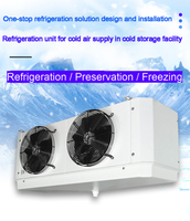 Unité de condensation de type boîte refroidie par air 4HP, équipement de réfrigération robuste pour entrepôt logistique de la chaîne du froid