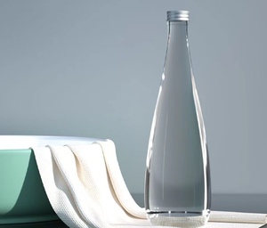 Botella <span class=keywords><strong>de</strong></span> Agua <span class=keywords><strong>de</strong></span> Vidrio <span class=keywords><strong>de</strong></span> Lujo <span class=keywords><strong>de</strong></span> Alta Calidad, 330ml/500ml, Transparente o Esmerilada, Color Personalizado, Tapa con Rosca, Tapa <span class=keywords><strong>de</strong></span> Marca, Reutilizable para Hotel, para Brandy - Product Image 3