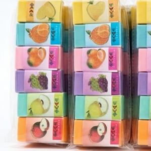 Borradores Divertidos para Niños al por Mayor, Borradores de Frutas, Borradores de Lápiz Divertidos para Estudiantes, Regalo Escolar, Suaves y Flexibles - Surtidos - Product Image 5