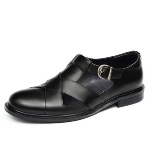 Nouvelles Chaussures Habillées en Cuir Marron pour Hommes, Style Britannique Pointu et Sculpté, Idéales pour le Business Décontracté – Meilleures Ventes - Product Image 2