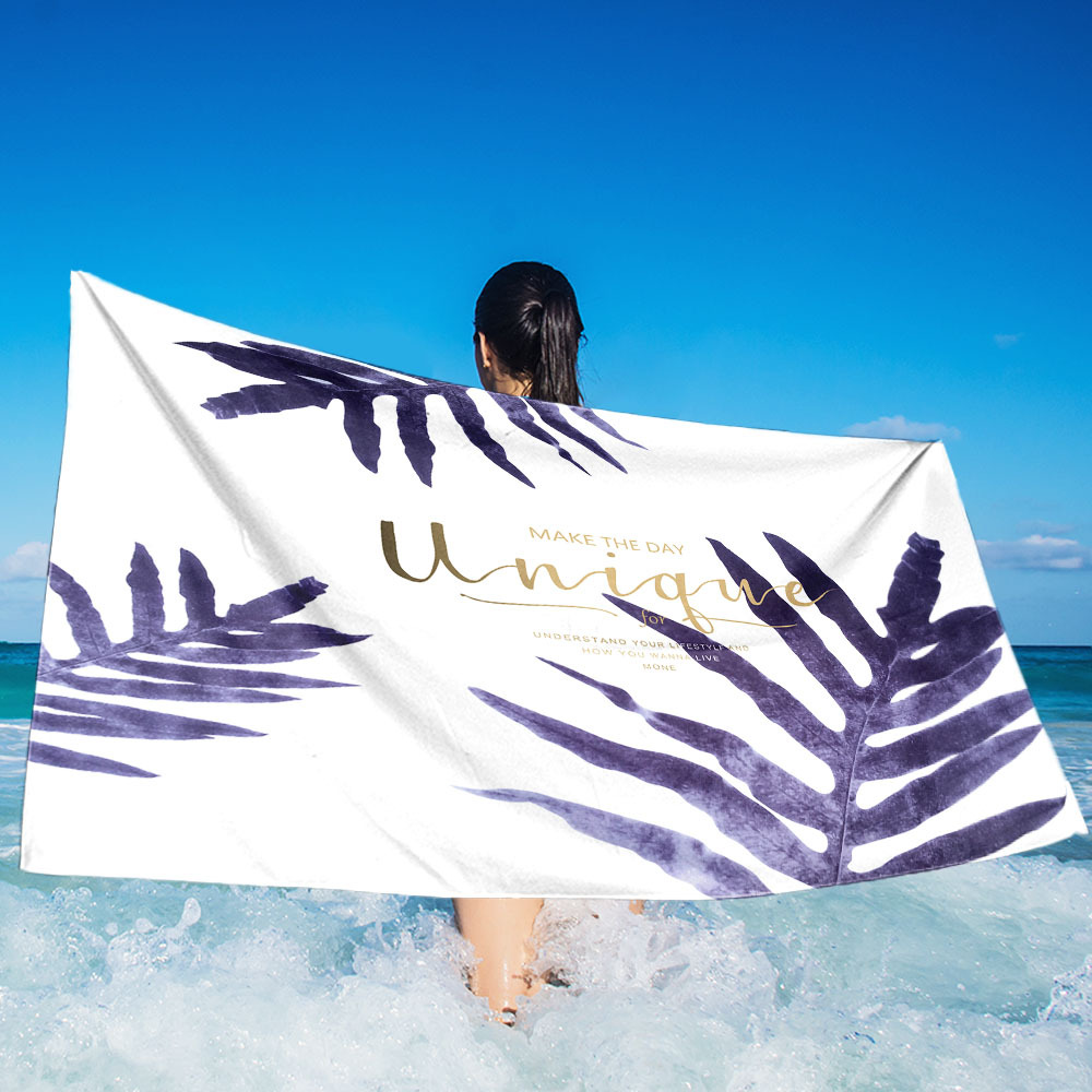 ลายใบทานตะวันแบบหลอก 70x140 ซม.