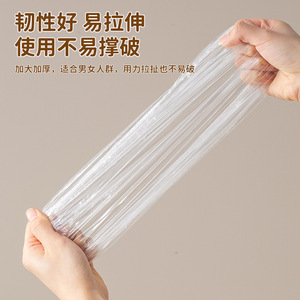 Disposable Shower Cap PE Material One Time Use Cleaning Protection For Hair Salon Hotel - Product Image 5