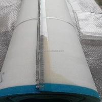 Tissu filtrant liquide en maille tissée de polyester pour le traitement des boues de pâte à papier, épaisseur 2 mm, pour la déshydratation