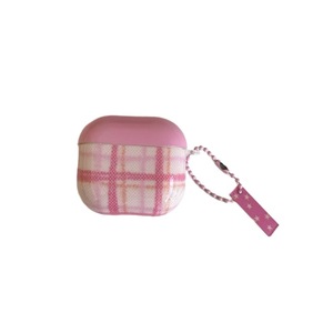 Estrellas a cuadros rosas coreanas para AirPods Funda protectora para New 4 Generation New 3 Generation Cute <span class=keywords><strong>1</strong></span> Pendant 2 Generation Durable - Product Image 6