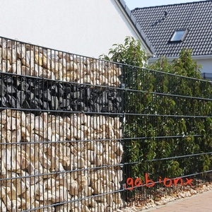 Bonne qualité mur de gabion soudé galvanisé boîte de gabion en acier pierre panier clôture mur de soutènement 100*20*50CM - Product Image 6