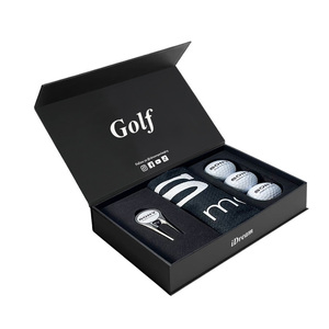 Balle de golf haute performance personnalisée en gros Serviette de golf Marqueur Tee Cadeaux Set Boîte Balle de golf - Product Image 1