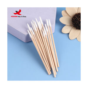 Palitos de Limpieza de Pestañas de Madera, Hisopos de Algodón, Herramienta de Microblading, 100 Unidades/Bolsa, Precio Bajo, Compra Mixta - Product Image 2