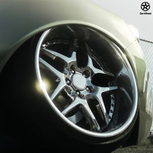 Jantes forgées DW 1-2 pièces 16-24 pouces, design Deep Dish chromé à cinq branches pour Blitz 03, compatibles 350Z, G35, Supra, RX7, NISSAN SILVIA S15 - Product Image 4