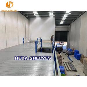 Mezanino resistente que bloqueia o sistema do racking do sótão da cremalheira do assoalho para o armazenamento do armazém - Product Image 2