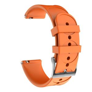 IVANHOE สายอะไหล่20มม. สำหรับ <span class=keywords><strong>SUUNTO</strong></span> 3,สายรัดข้อมือซิลิโคนน้ำหนักเบาสำหรับ Samsung Galaxy Watch 42มม. สำหรับ Garmin - Product Image 2
