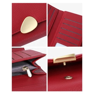 Sac à main en PU grande capacité pour femme, porte-cartes multiples, portefeuille long à fermeture ouverte, portefeuille vintage pour téléphone portable pour femme - Product Image 4