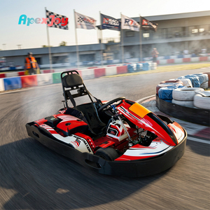 Go <span class=keywords><strong>Kart</strong></span> a Gasolina APEX GT S1-5.5HP, 65 km/h, Freno Hidráulico, Parachoques en Forma de Z, Jaula Desmontable, Alquiler para Parques de Diversiones para Adultos - Product Image 3