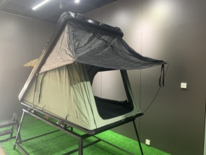 Carpa de <span class=keywords><strong>Techo</strong></span> Rígida para Camioneta 4x4, Ligera, para Campamento al Aire Libre, Material de Aluminio, Impermeable, Capacidad Máxima de 300 kg - Product Image 4