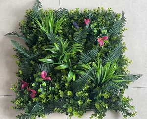 Venta al por mayor de plantas de seto de boj artificiales, jardín Vertical, pared de hierba verde <span class=keywords><strong>artificial</strong></span> para decoración de boda, venta al por mayor del - Product Image 1