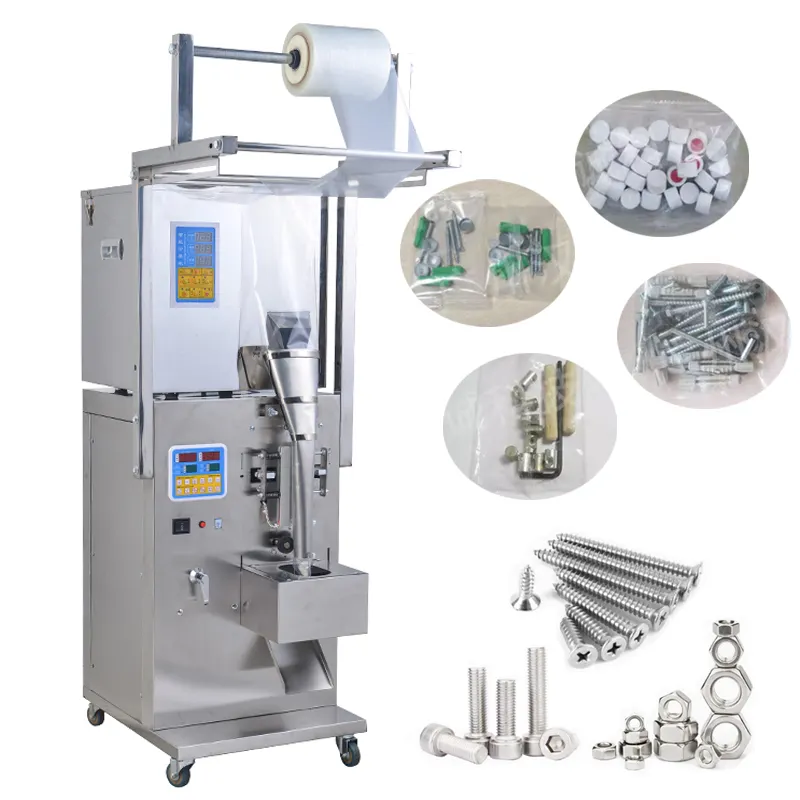 Automatic Hardware Nails Bolt Nut Screw Fiber Counting And Packaging Machine Camphor Plastic Button Packing Machine