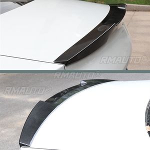 Alerón trasero negro/con apariencia de carbono, extensión de alerón para maletero, para Audi A4 B9 S4 S-line 2017-2020 - Product Image 4