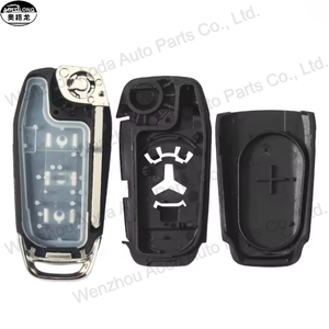 Bon prix coque de clé de véhicule 3 + 1 boutons coque de clé de voiture à distance housse pour <span class=keywords><strong>Ford</strong></span> F150 F250 F350 - Product Image 3