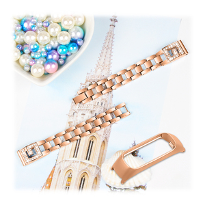 สายนาฬิกาโลหะอัลลอยหรูหราสำหรับ Samsung <span class=keywords><strong>Galaxy</strong></span> <span class=keywords><strong>Fit</strong></span> <span class=keywords><strong>E</strong></span> R375มาใหม่ - Product Image 5