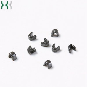 Professionele Custom Mini Rits Pats Aluminium Stop <span class=keywords><strong>U</strong></span> <span class=keywords><strong>Type</strong></span> Rits Boven/Onder Stopt - Product Image 1