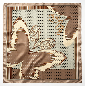 Foulard Quadrato in Seta Personalizzabile 90*90cm, Sciarpa in Raso per Donna, Hijab, <span class=keywords><strong>Fascia</strong></span> per <span class=keywords><strong>Capelli</strong></span>, <span class=keywords><strong>Bandana</strong></span> di Lusso alla Moda per Tutte le Stagioni - Product Image 1