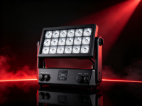 Projecteur LED PAR IP65 18x20W RGBWA+UV sur batterie, avec contrôle Wi-Fi sans fil via application, pour éclairage de scène, mariages, DJ et événements