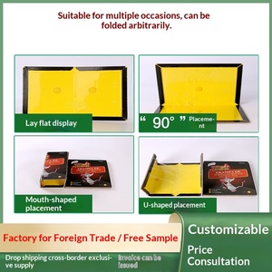 กับดักหนูแบบกาวสำหรับส่งข้ามพรมแดน กำจัดหนูในครัวเรือนได้ทั้งรัง ขนาดใหญ่ - Product Image 3