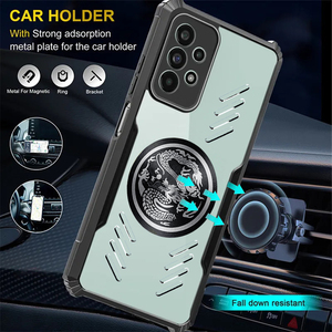 Funda de Lujo con Disipación de Calor para Samsung <span class=keywords><strong>Galaxy</strong></span> A91, Carcasa Resistente <span class=keywords><strong>a</strong></span> Impactos de TPU y PC para Samsung A90 A81 A73 A72 A71 A710 A70 A57 - Product Image 3