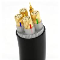 Cable de Alimentación con Aislamiento de PVC y Núcleo de Cobre para Redes de Transmisión y Distribución, Control Industrial, Protección Contra Incendios