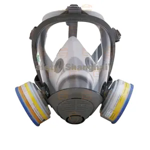 热销硅橡胶个人防护用品防毒全面罩呼吸器