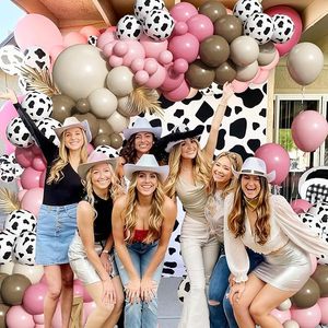 Kit <span class=keywords><strong>de</strong></span> Guirnalda <span class=keywords><strong>de</strong></span> Globos con Diseño <span class=keywords><strong>de</strong></span> Vaca Rosa y Blanca, Globos con Estampado <span class=keywords><strong>de</strong></span> Vaca <span class=keywords><strong>para</strong></span> Baby Shower, <span class=keywords><strong>Cumpleaños</strong></span>, Fiesta Temática <span class=keywords><strong>de</strong></span> Animales del Oeste - Product Image 5