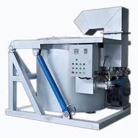 Fourneau à inclinaison automatique HTGP, fourneau à fusion d'aluminium au propane et au mazout lourd pour la fusion d'aluminium, de canettes en aluminium recyclé