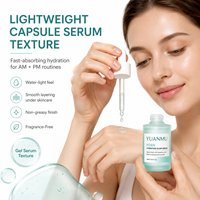 Sérum Visage Hydratant et Repulpant Éclatant à l'Acide Hyaluronique et au PDRN en Capsules pour une Peau de Verre 1000