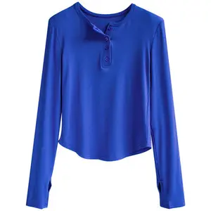 S-5XL Shirt Women's Long sleeved Blue Korean Edition Outwear Shirt Women's Work Suit Professional Dress