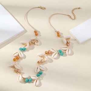 Elegant Dainty Stainless Steel Trendy Rose Gold Plated Flower Necklace 2025 Women's Crystal Beaded Chain <b>Choker</b> Wedding Jewelry - Product Image 5