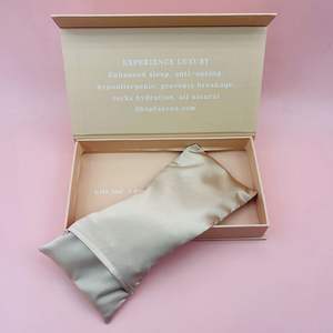 Masques oculaires en satin de soie, en lin naturel et lavande, avec compresses chaudes et froides détachables, bloquant la lumière et chauffants, <span class=keywords><strong>pour</strong></span> la vente en gros - Product Image 3