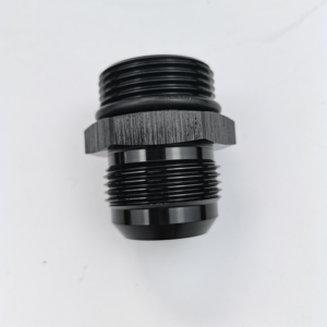 Haofa 6AN Flare To 6AN ORB Nam O-ring Boss Bơm Nhiên Liệu Đường Sắt Bộ Điều Hợp Lắp Nhôm Đen - Product Image 6