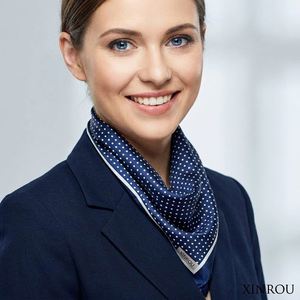 Luxury Box Packed <b>Scarf</b> 100% Pure Mulberry Silk Printed <b>Square</b> <b>Scarves</b> Custom Logo for Wedding Corporate Gift - Product Image 4