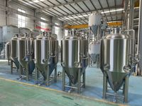 1bbl fermenteur unitank pour micro-brasserie en acier inoxydable bière maison cuve de fermentation