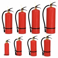 Extincteur portable de haute qualité 1-9 kg, certifié CE, à poudre sèche ABC, système d'extinction d'incendie avec support