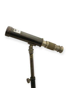 Télescope vintage en laiton de 9 pouces avec trépied, style nautique antique, jumelles optiques pour la décoration intérieure - Product Image 2