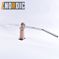 Machine de traction et d'entraînement du corps, 1 paire, avec Rotation complète et pince à moleter, en aluminium lter