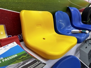 Asientos de Plástico de Polietileno Resistentes a los Rayos UV para Estadios, Asientos Tipo Cubeta para Arenas Deportivas, Respaldo Mediano, Plegables, Uso Interior/Exterior - Product Image 6