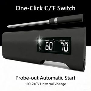 Termómetro Digital Inalámbrico de Largo Alcance para Carne, con Bluetooth, WiFi, Resistente al Agua IP68, Termómetro para Barbacoa con Aplicación - Product Image 2