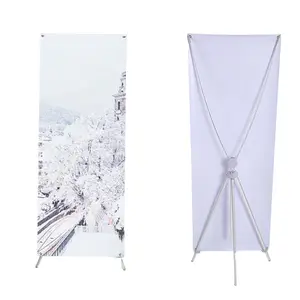 Custom X banner display factory price 85 x 200 cm roll up banner stand/pull up banner