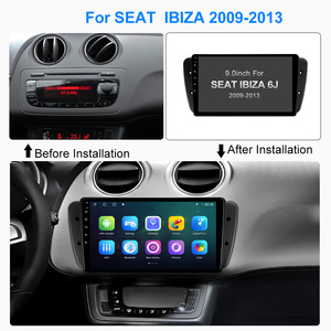 Reproductor de DVD para Auto de 9.0 Pulgadas para Seat <span class=keywords><strong>Ibiza</strong></span> 6j 2009-2013, Sistema Linux Allwinner T113-S4, Carplay Inalámbrico, Android Auto, Hicar - Product Image 4