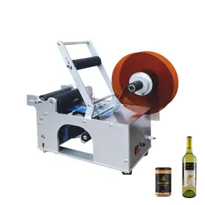 Fabrika fiyat ile çıkartmalar yapmak için fabrika özel otomatik şarap şişesi etiketleme makinesi makinesi