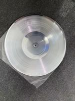 Promotion : Disques décoratifs LP 7, 10 et 12 pouces, couleur or ou argent, pour décoration, pressage de vinyle PVC.